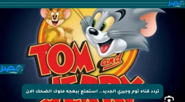 تردد قناة توم وجيري الجديد.. استمتع ببهجة ملوك الضحك الآن